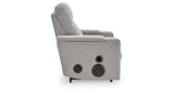 Pineland Pewter Power Glider Recliner with Audio System from Ashley Furniture - Luna Furniture