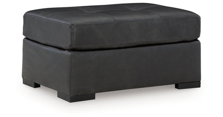 Brindley Pier Fog 4-Piece Sectional with Ottoman from Ashley - Luna Furniture