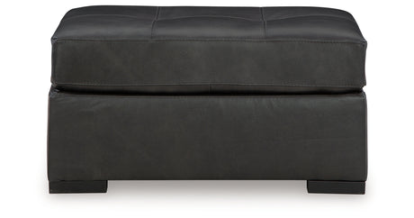 Brindley Pier Fog 4-Piece Sectional with Ottoman from Ashley - Luna Furniture