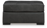 Brindley Pier 4-Piece Sectional with Ottoman in Fog from Ashley - Luna Furniture