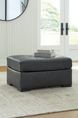 Brindley Pier 4-Piece Sectional with Ottoman in Fog from Ashley - Luna Furniture