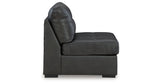 Brindley Pier 4-Piece Sectional with Ottoman in Fog from Ashley - Luna Furniture