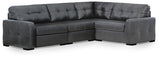 Brindley Pier Fog 4-Piece Sectional from Ashley - Luna Furniture