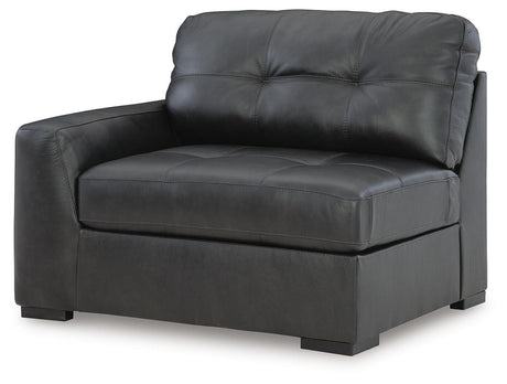 Brindley Pier Fog 4-Piece Sectional with Ottoman from Ashley - Luna Furniture