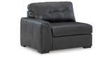 Brindley Pier 4-Piece Sectional with Ottoman in Fog from Ashley - Luna Furniture