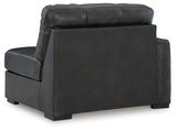 Brindley Pier 4-Piece Sectional with Ottoman in Fog from Ashley - Luna Furniture