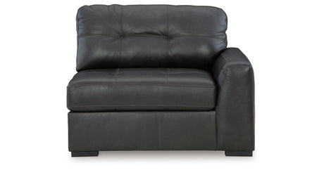 Brindley Pier Fog 4-Piece Sectional with Ottoman from Ashley - Luna Furniture