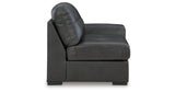 Brindley Pier 4-Piece Sectional with Ottoman in Fog from Ashley - Luna Furniture