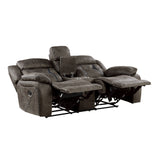 Madrona Reclining Loveseat from Homelegance - Luna Furniture