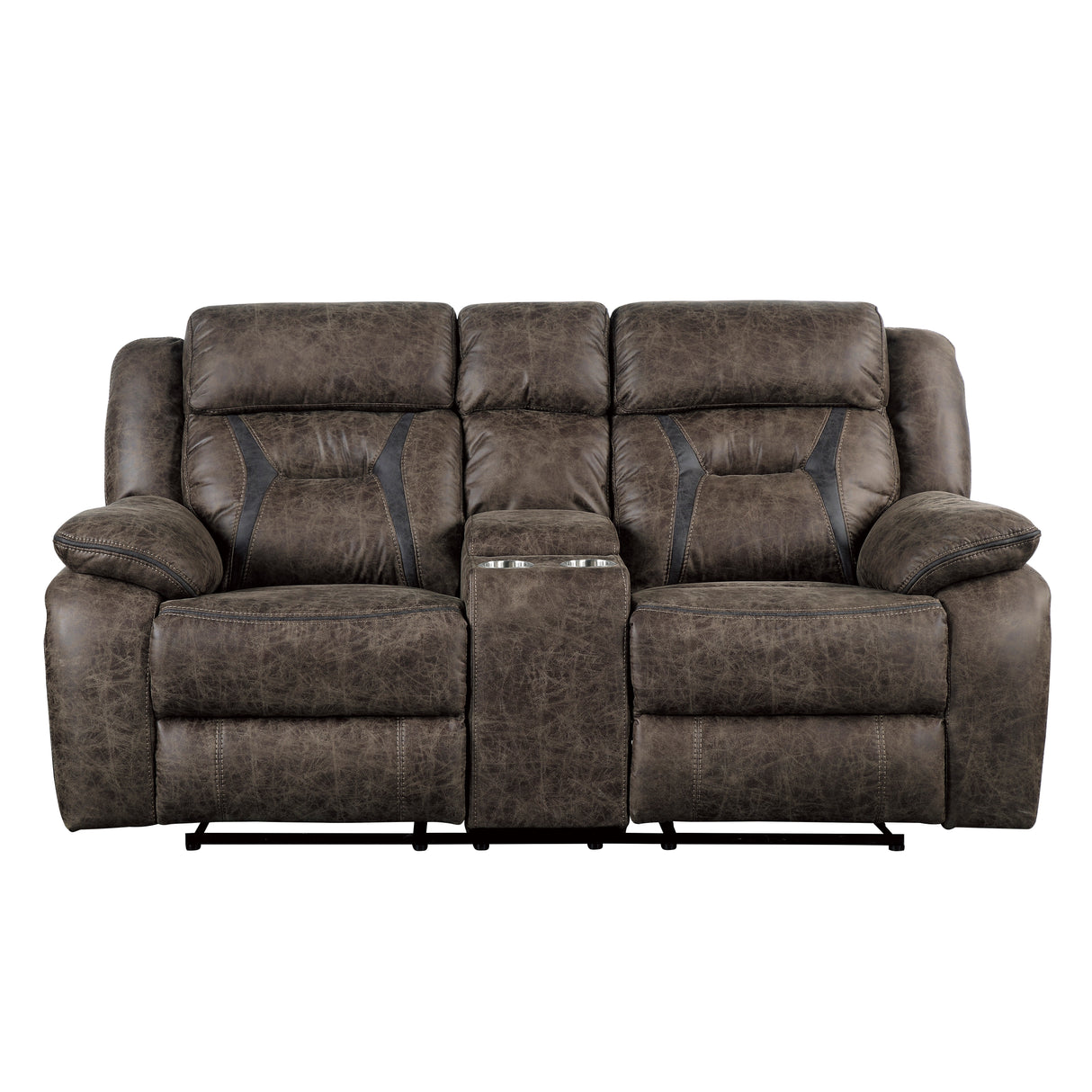 Madrona Reclining Loveseat from Homelegance - Luna Furniture