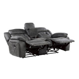 9989GY*2 Sofa and Loveseat from Homelegance - Luna Furniture