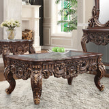 HD-998C Cherry Walnut 3-Piece Coffee Table Set from Homey Design - Luna Furniture