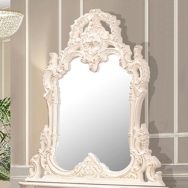 HD-998I Ivory/Metallic Gold Highlights Mirror