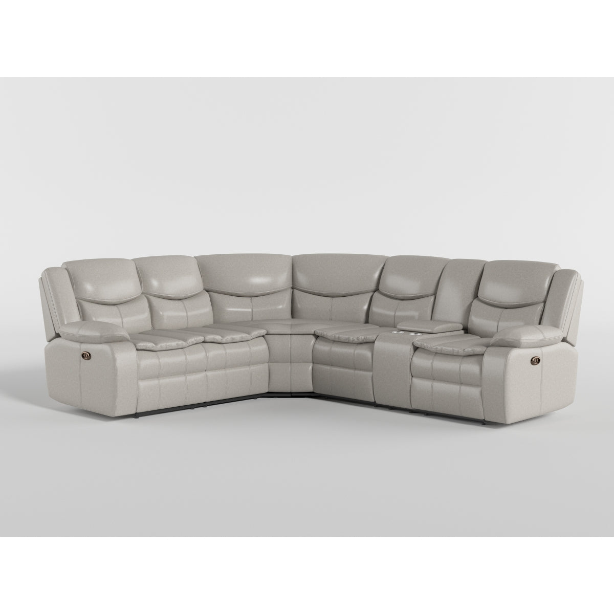 Monterey Beige Swivel Reclining Chair from Homelegance - Luna Furniture