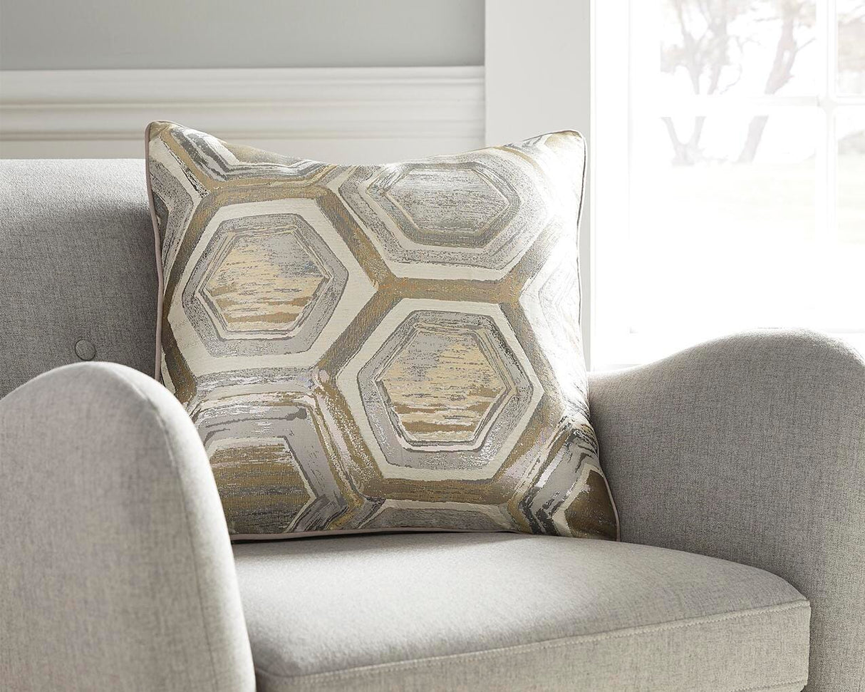 Meiling Metallic Pillow from Ashley Furniture - Luna Furniture