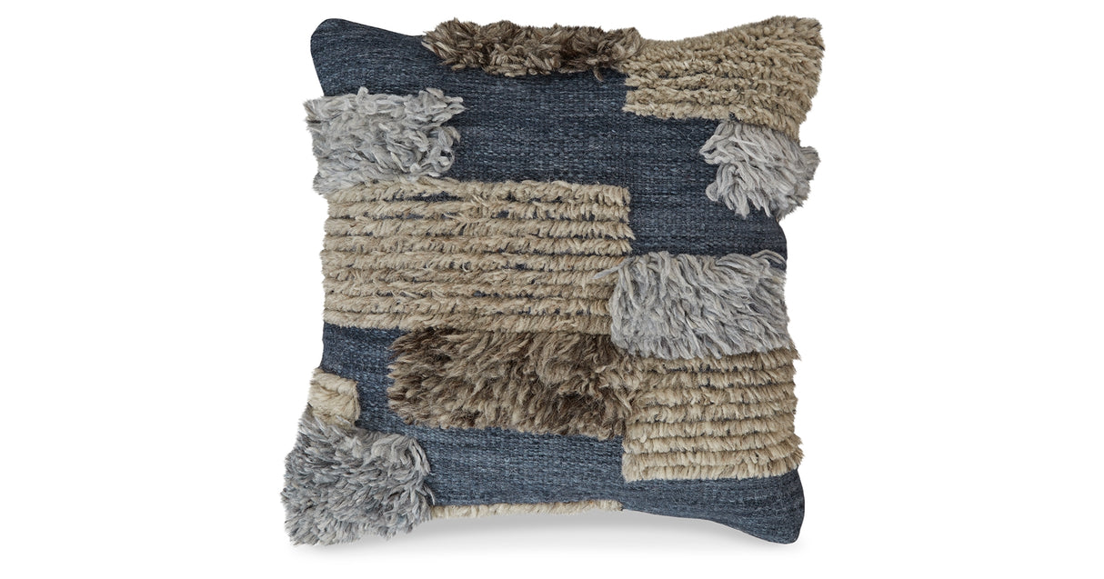 Gibbend Blue/Gray/White Pillow from Ashley Furniture - Luna Furniture
