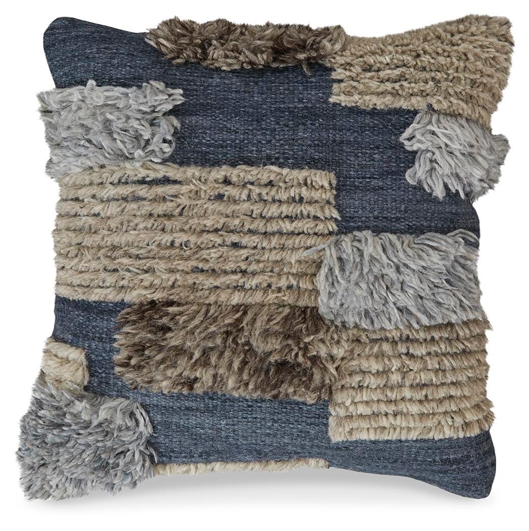 Gibbend Blue/Gray/White Pillow from Ashley Furniture - Luna Furniture