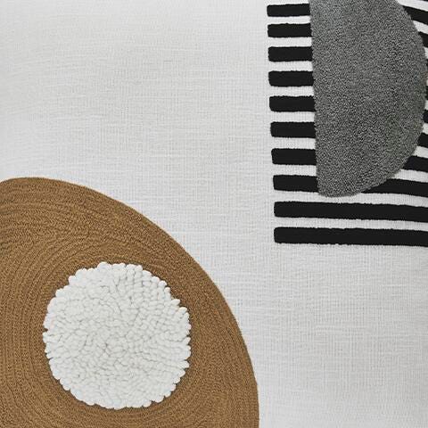 Longsum Black/White/Honey Pillow from Ashley Furniture - Luna Furniture