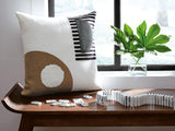 Longsum Black/White/Honey Pillow from Ashley Furniture - Luna Furniture