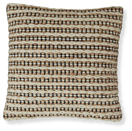 Nealington Brown/Black/White Pillow from Ashley Furniture - Luna Furniture