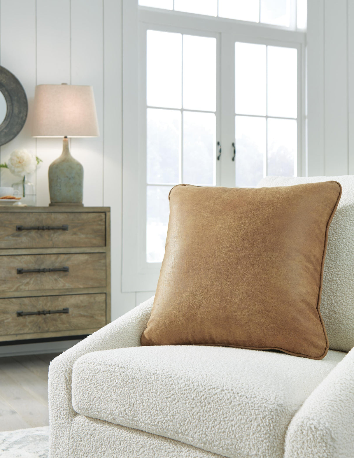 Cortnie Caramel Pillow from Ashley Furniture - Luna Furniture