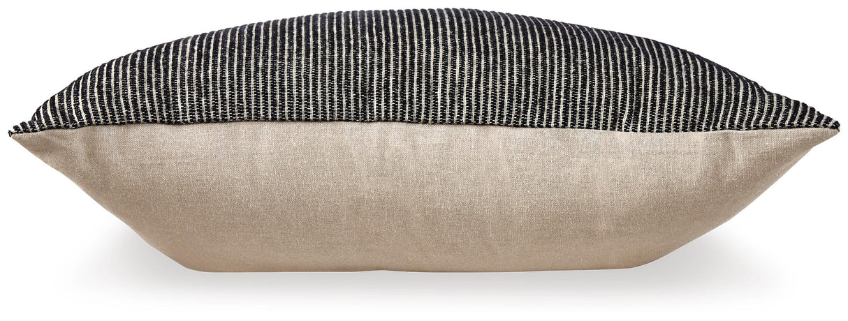 Edelmont Black/Linen Pillow from Ashley Furniture - Luna Furniture