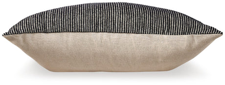 Edelmont Black/Linen Pillow from Ashley - Luna Furniture