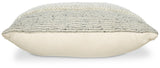 Rowcher Gray/White Pillow from Ashley Furniture - Luna Furniture
