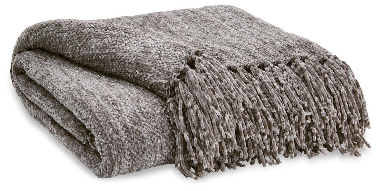 Tamish Gray Throw from Ashley - Luna Furniture