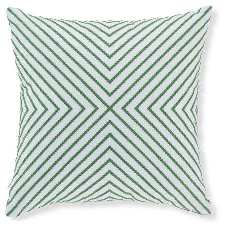 Bellvale Green/White Pillow from Ashley Furniture - Luna Furniture