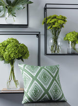 Bellvale Green/White Pillow from Ashley - Luna Furniture