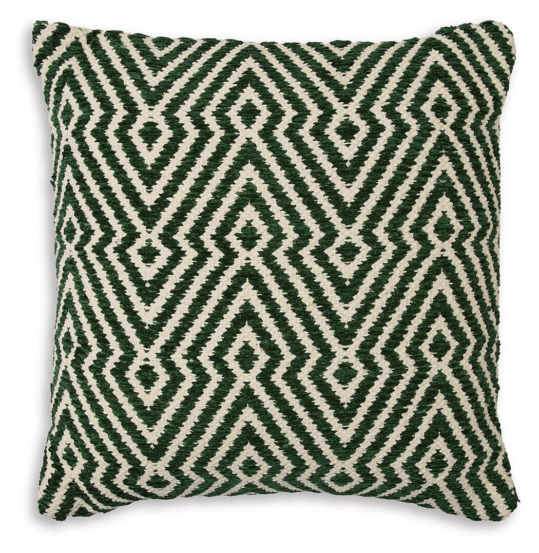 Digover Green/Ivory Pillow from Ashley - Luna Furniture