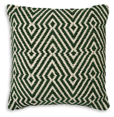 Digover Green/Ivory Pillow from Ashley - Luna Furniture