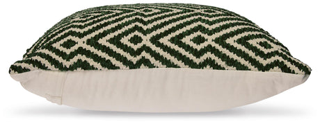 Digover Green/Ivory Pillow from Ashley - Luna Furniture