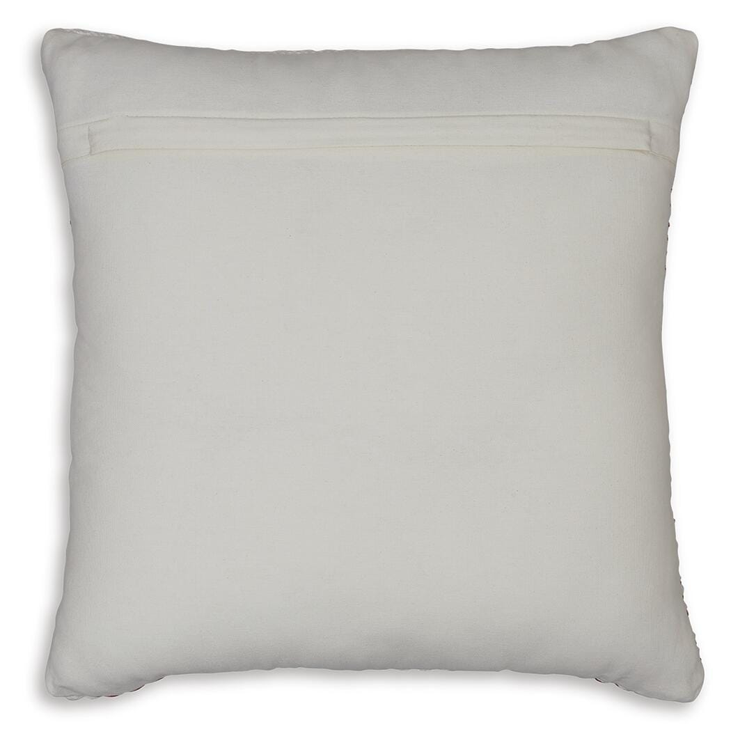Nashlin White/Rust Pillow from Ashley - Luna Furniture