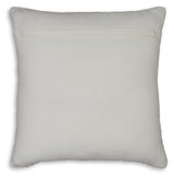 Nashlin White/Rust Pillow from Ashley - Luna Furniture