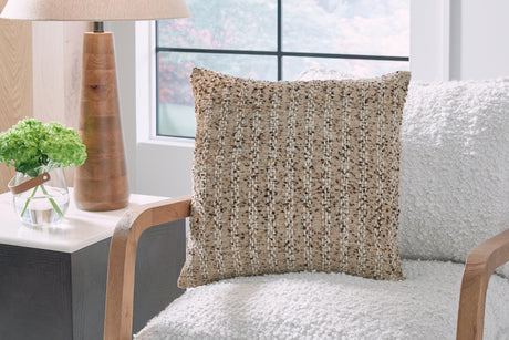 Vorlane Tan/Brown/White Pillow from Ashley - Luna Furniture