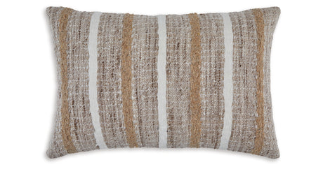 Benish Tan/Brown/White Pillow (Set of 4) from Ashley - Luna Furniture