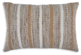 Benish Tan/Brown/White Pillow from Ashley - Luna Furniture