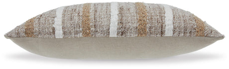 Benish Tan/Brown/White Pillow from Ashley - Luna Furniture