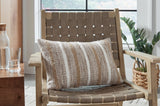 Benish Tan/Brown/White Pillow from Ashley - Luna Furniture