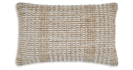 Hathby Tan/White Pillow (Set of 4) from Ashley - Luna Furniture
