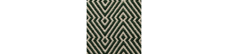 Abacy Green/Ivory Pouf from Ashley - Luna Furniture