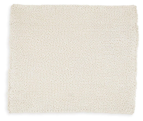 Chaddon Ivory Throw from Ashley - Luna Furniture