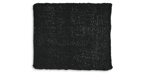 Chaddon Black Throw from Ashley - Luna Furniture