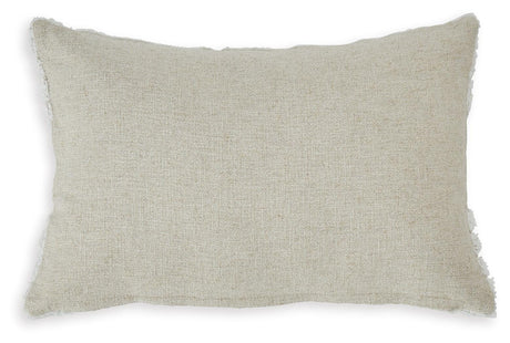 Farissen White/Tan Pillow from Ashley - Luna Furniture