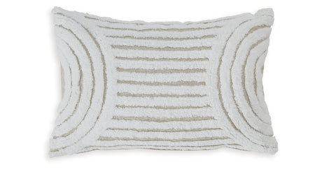 Farissen White/Tan Pillow (Set of 4) from Ashley - Luna Furniture