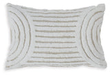 Farissen White/Tan Pillow from Ashley - Luna Furniture