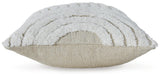 Farissen White/Tan Pillow from Ashley - Luna Furniture