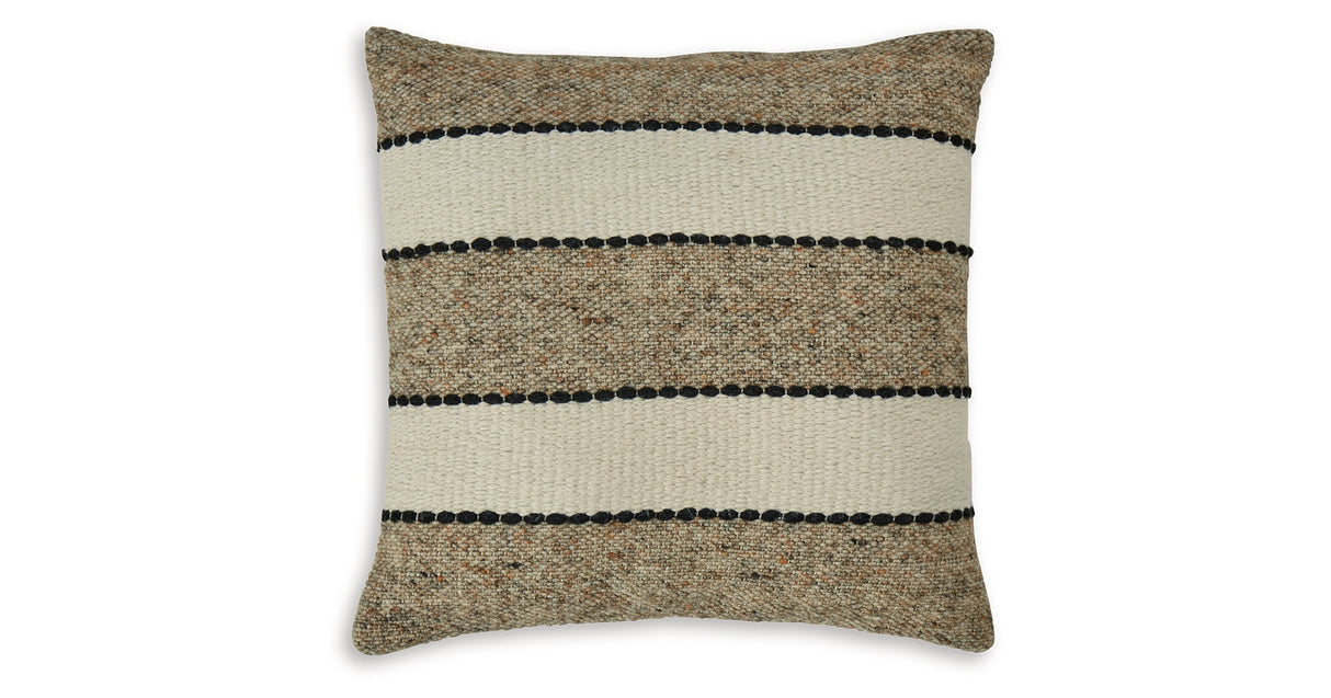 Rueford Brown/Black/Natural Pillow (Set of 4) from Ashley - Luna Furniture